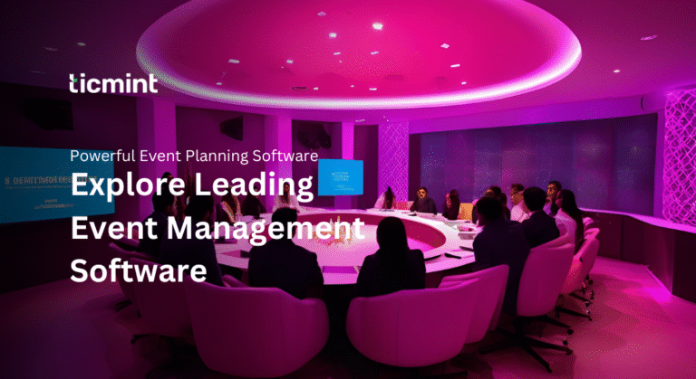 Event Management Software - Ticmint Event Management Software