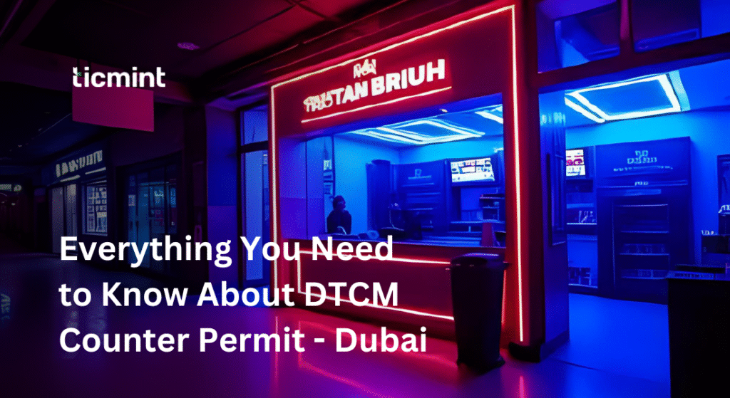 Counter permit - Ticmint Counter Permit