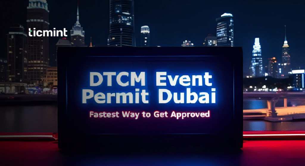 DTCM Event Permit - Ticmint DTCM Event Permit