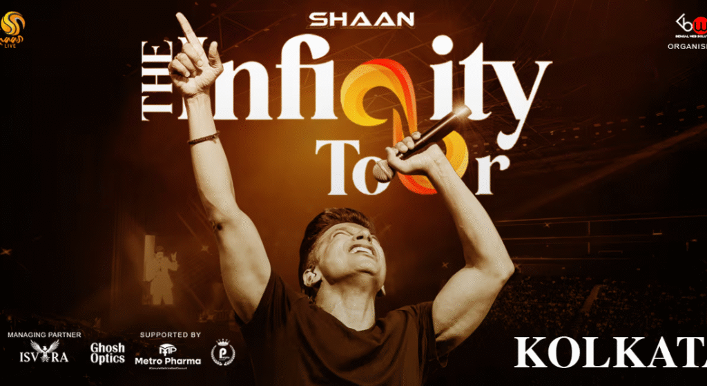 Kolkata - Shaan Infinity Tour 25 Years of Shaans Musical Journey - Ticmint Kolkata - Shaan Infinity Tour 25 Years of Shaans Musical Journey