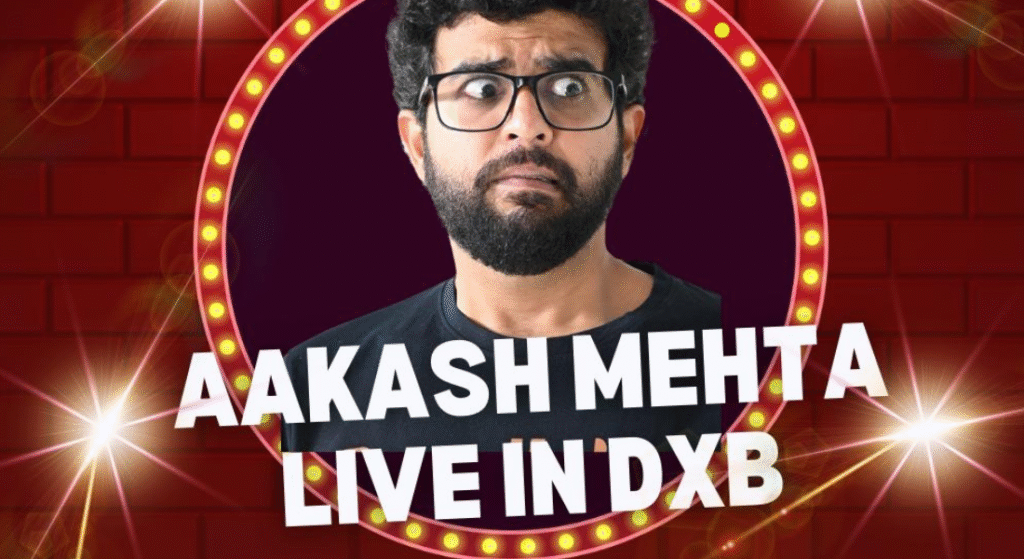 Aakash Mehta Live at DXB