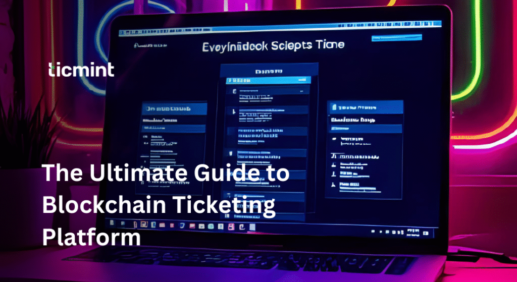 Blockchain Ticketing Platform - Ticmint  Blockchain Ticketing Platform