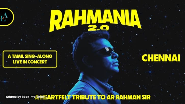 RAHMANIA 20 LEA Sing-Along Concert - Chennai