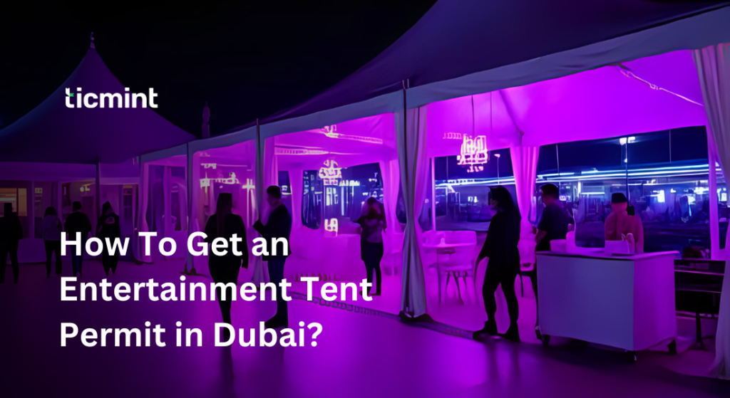 Entertainment Tent Permit