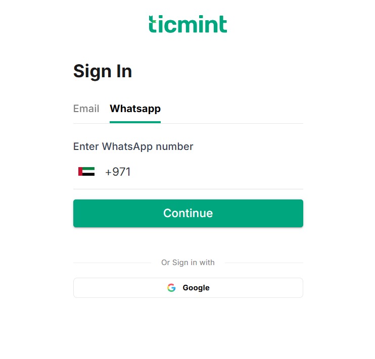 WhatsApp Authentication