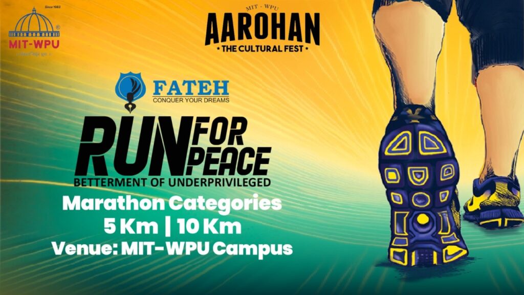 MIT-WPU Aarohan Run For Peace Marathon 2026 Pune