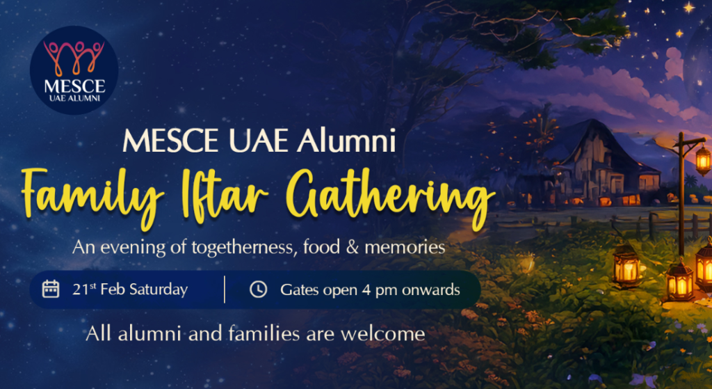 MESCE UAE ALUMNI Iftar