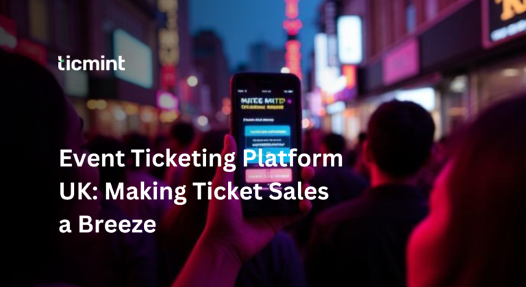 Event ticketing platform UK for selling tickets online and managing events easily