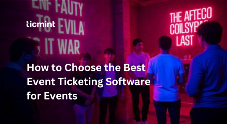 Best event ticketing software for events to manage ticket sales, registrations, and attendees efficiently