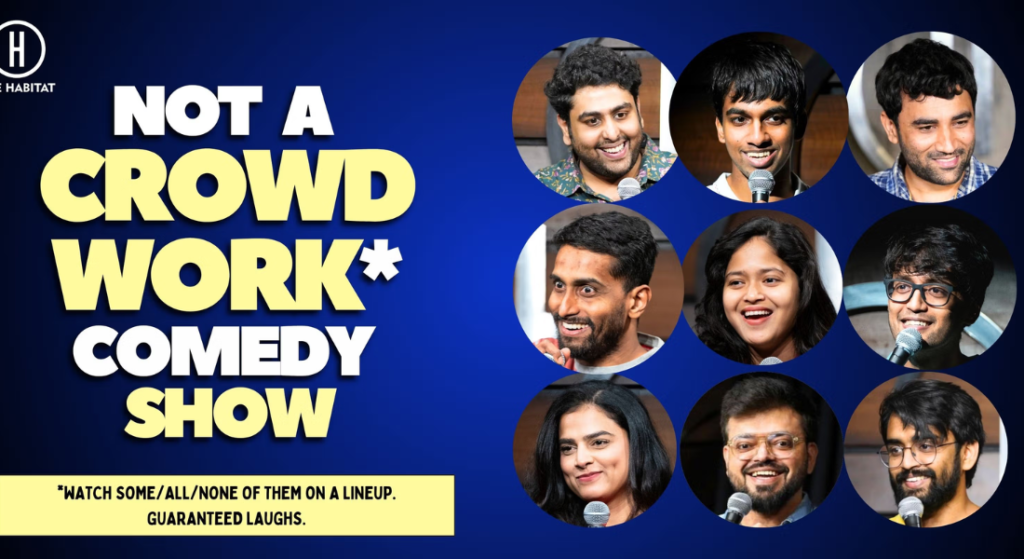 Not a Crowdwork Comedy Show - May - 2026