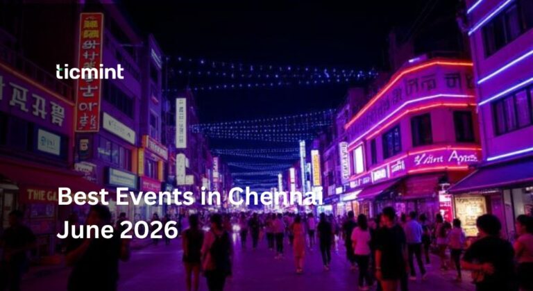 Best events in Chennai June 2026 featuring business expos, tech networking events, Dubai property expo, and nightlife experiences