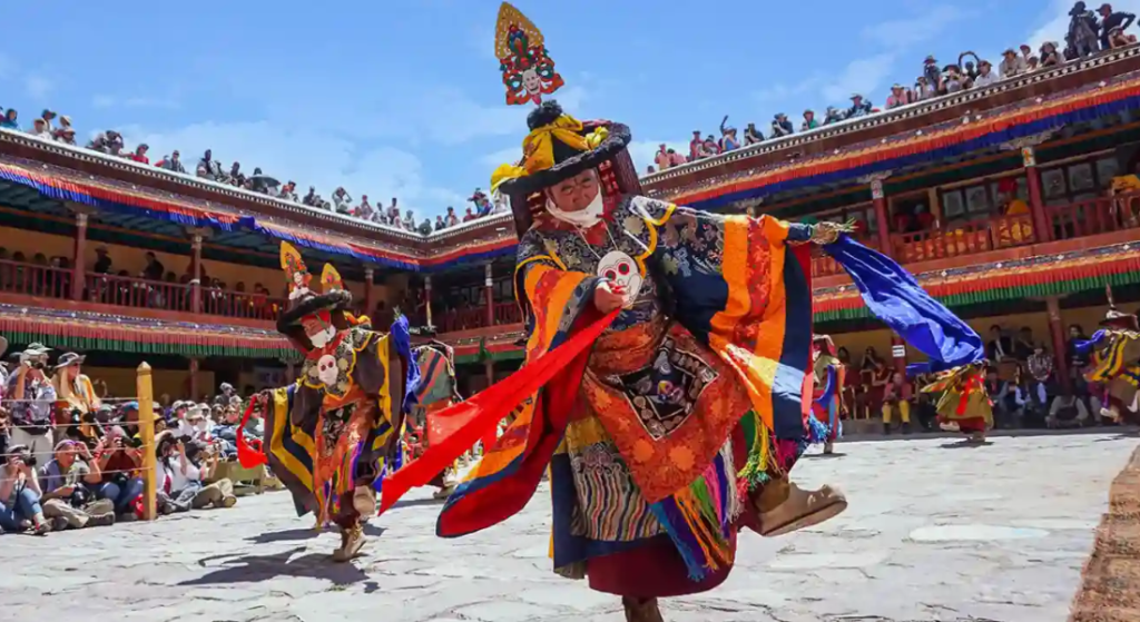 Hemis Festival Celebrations in the Mountains - India