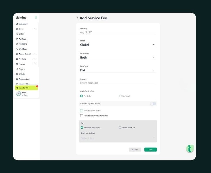 Ticmint Update: Stripe Connect, Service Fees & Whitelabeling