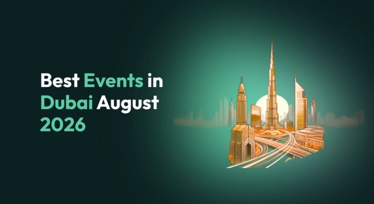 Best Events in Dubai August 2026 | Ticmint