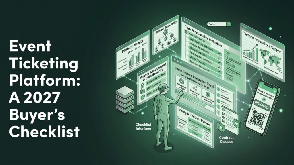 Event Ticketing Platform: 2027 Buyer's Checklist | Ticmint Event Ticketing Platform: 2027 Buyer's Checklist
