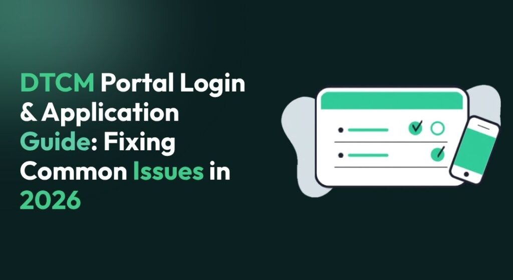 DTCM Portal Login & Application Guide 2026 | Ticmint | Ticmint DTCM Portal Login & Application Guide 2026 | Ticmint